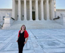 CAS Corps member Addison Belcher is a senior criminal justice major from Raleigh. Photo submitted
