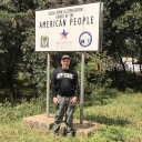 Lane Bailey ’87 ’89 stands just outside Kilosa Township, which is located in the Kilosa District in the Morogoro Region of Tanzania. Bailey, who is city manager of Salisbury, traveled to Tanzania as part of the International City/County Management Association’s ENGINE Program. Photo submitted