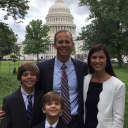 Brock Long with family