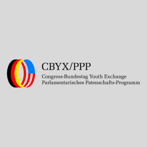 The Congress-Bundestag Youth Exchange (CBYX), or Parlamentarisches Patenschafts-Programm (PPP), logo.